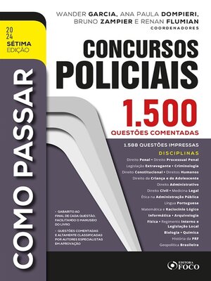 cover image of Como Passar em Concursos Policiais